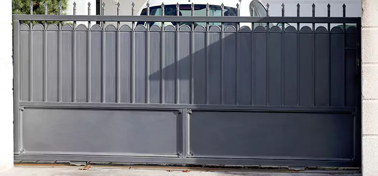 Metal Driveway Gate Installation Chino