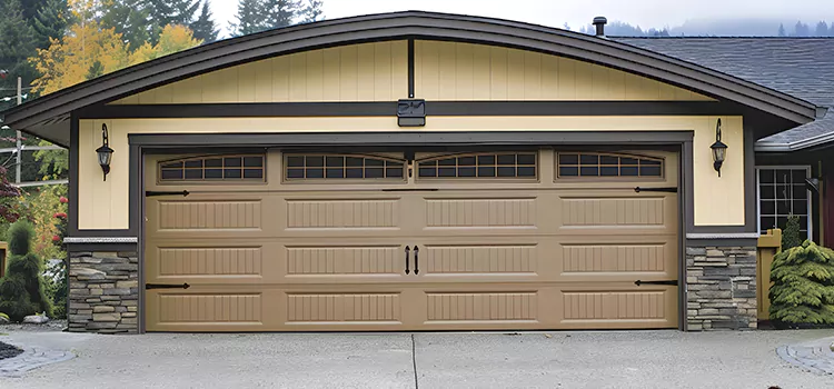 Residential Vinyl Roll Up Doors Chino