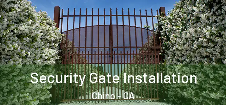 Security Gate Installation Chino - CA